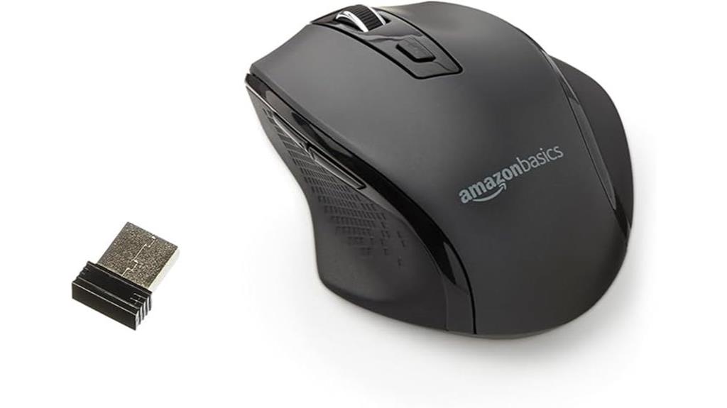 wireless mouse with adjustable dpi