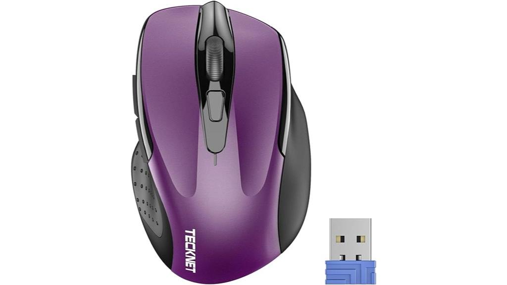 wireless mouse with long lasting battery