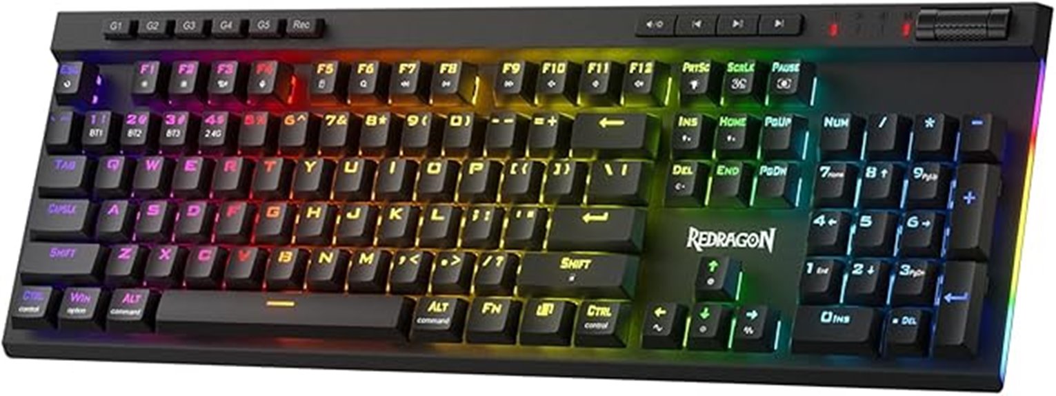wireless rgb gaming keyboard