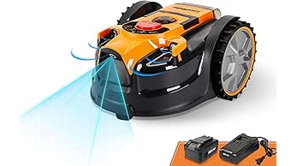 wireless robotic lawn mower