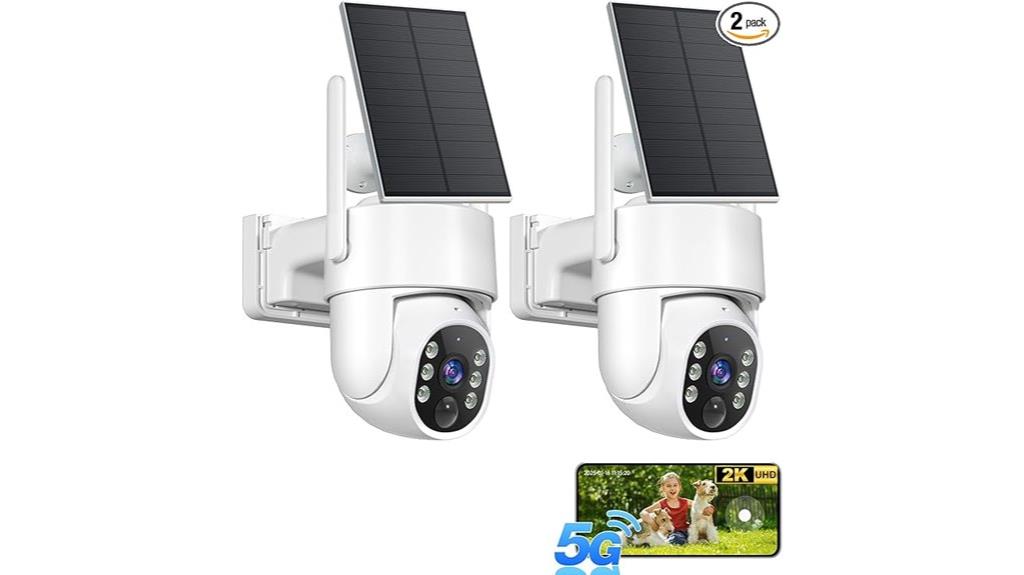 wireless solar security cameras