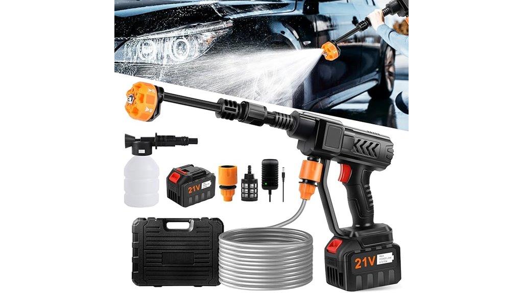 wireless spray gun versatile