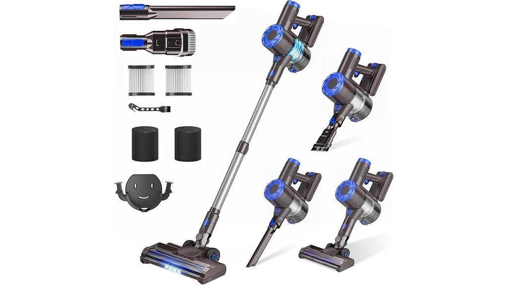 wireless vacuum with battery