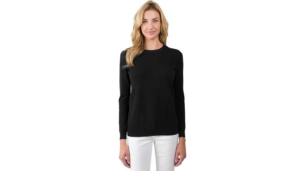 women s cashmere crewneck sweater