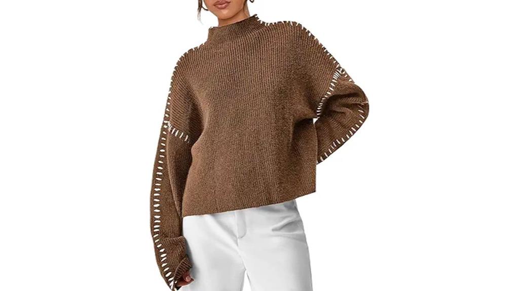 women s chunky knit sweaters