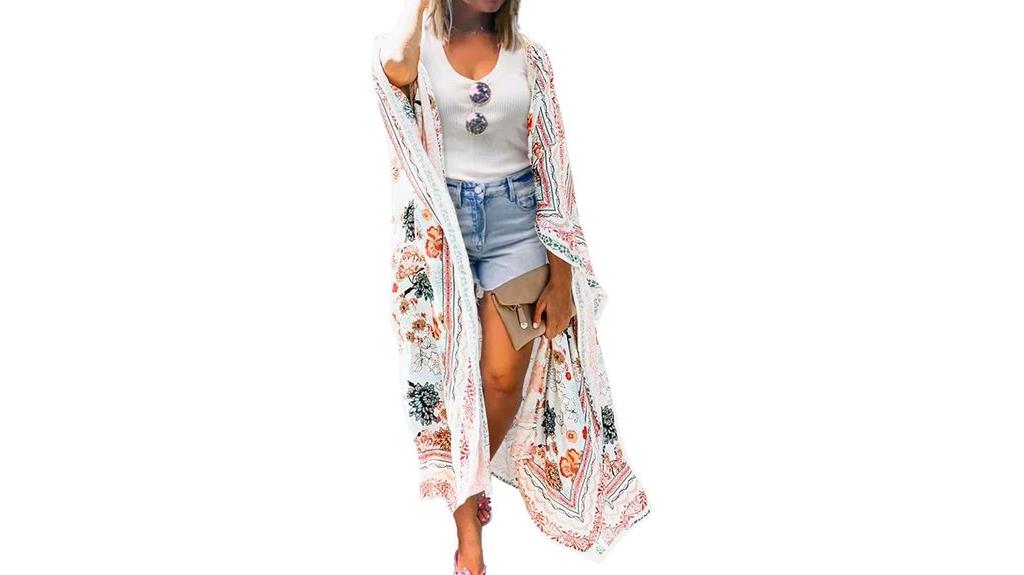 women s long summer kimono