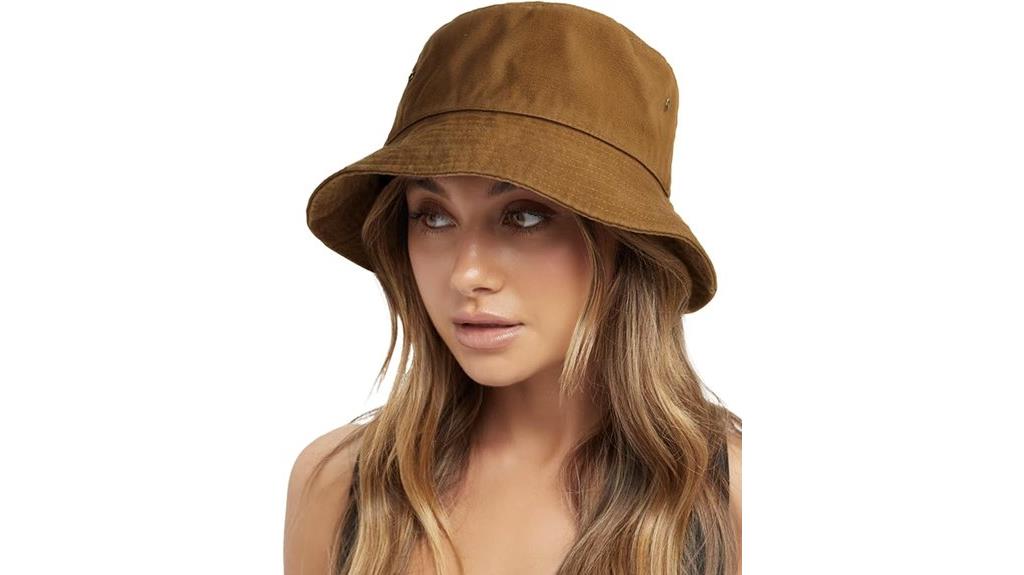 women s packable cotton hats