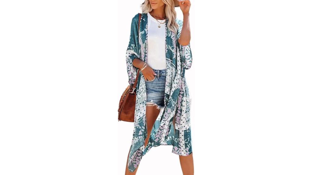 women s summer kimono coverup
