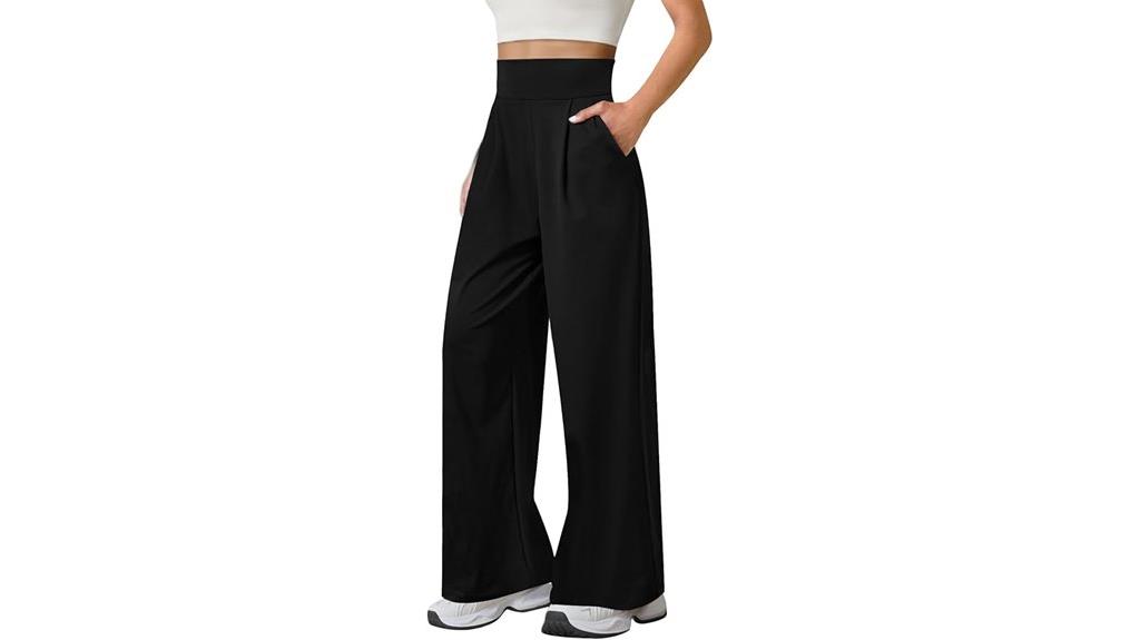 women s wide leg yoga pants