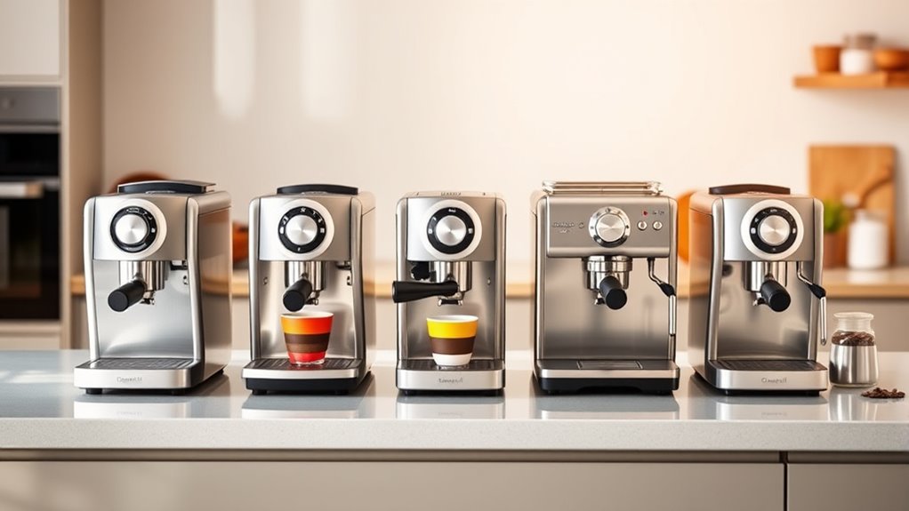beginner friendly espresso machine options