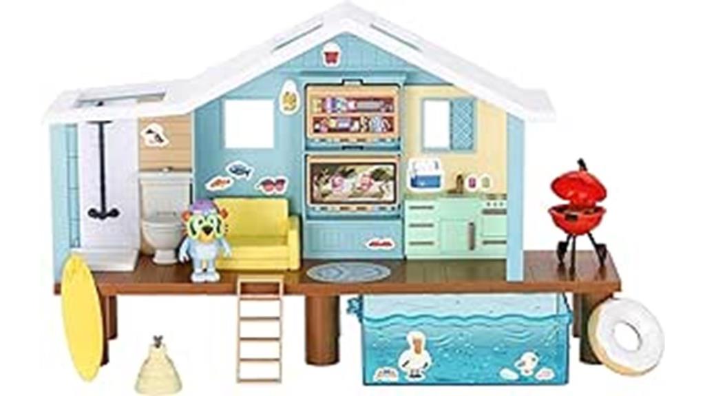 bluey playset with accessories