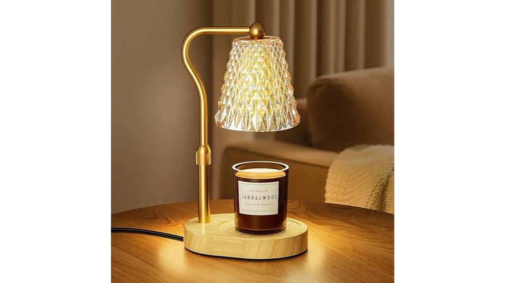 electric candle warmer with timer