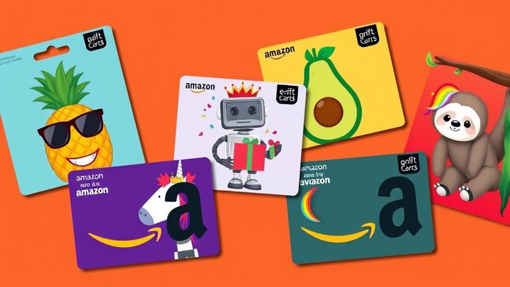 funny amazon gift card designs