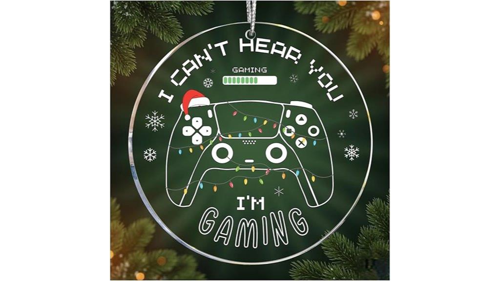 gaming christmas tree ornaments