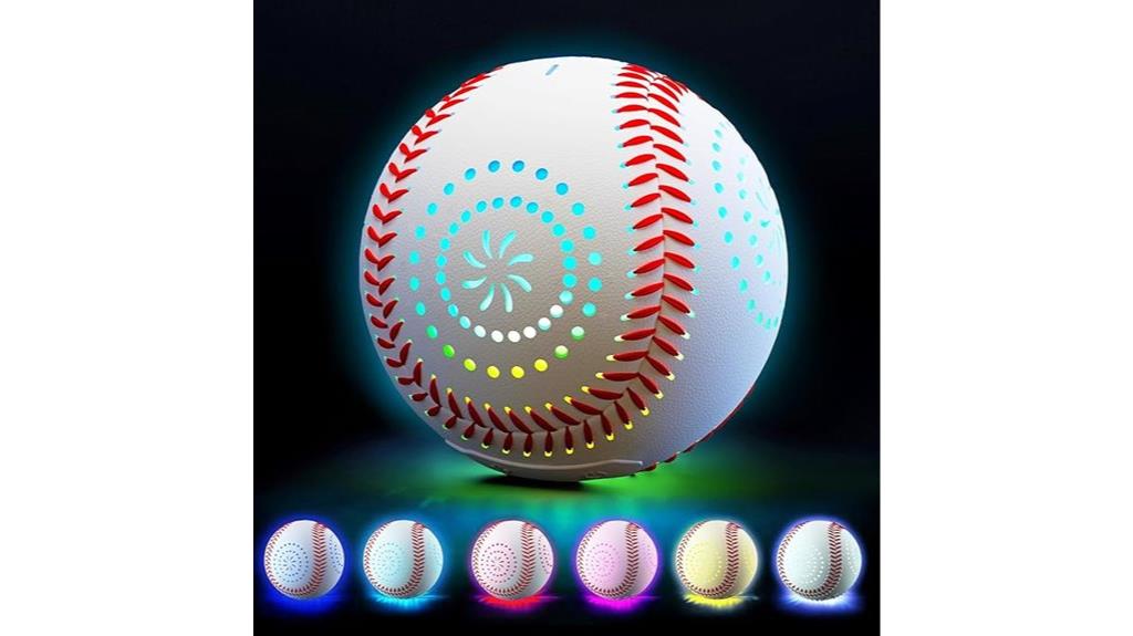 led baseball with multiple modes