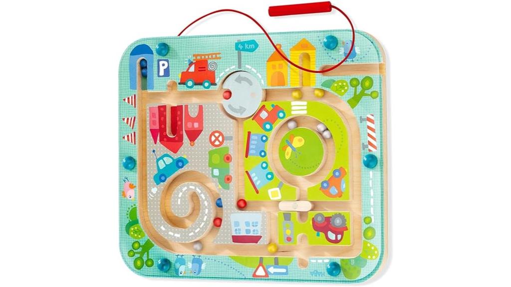 magnetic toddler maze puzzle