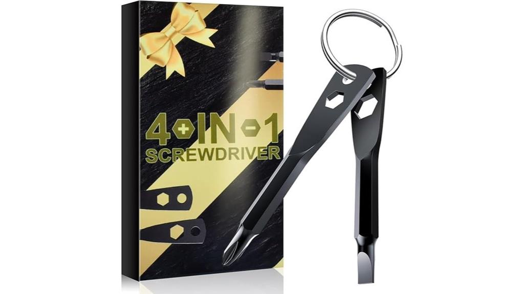 men s 4 in 1 keychain tools