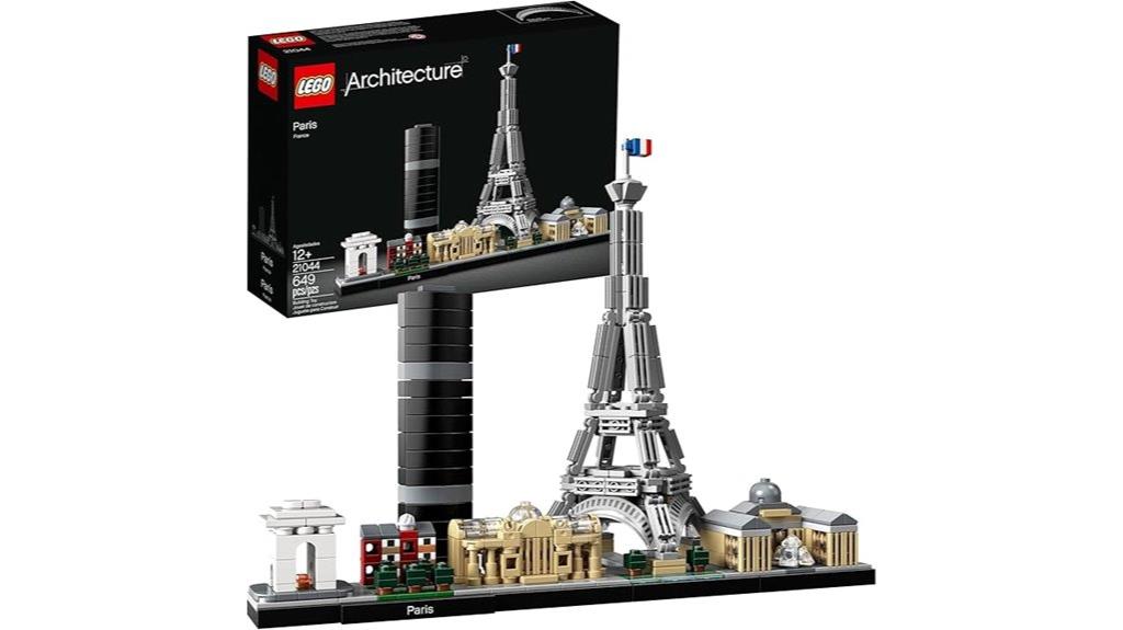 paris cityscape building set