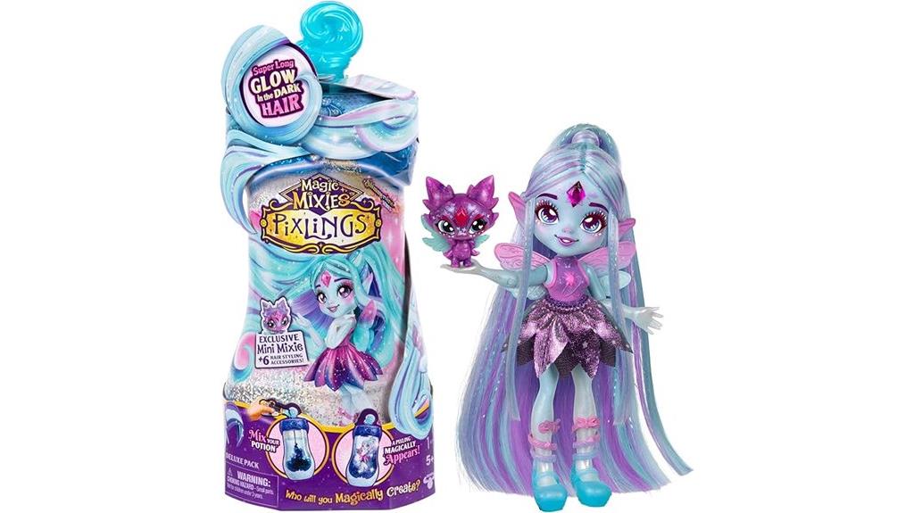 pixlings deluxe doll set