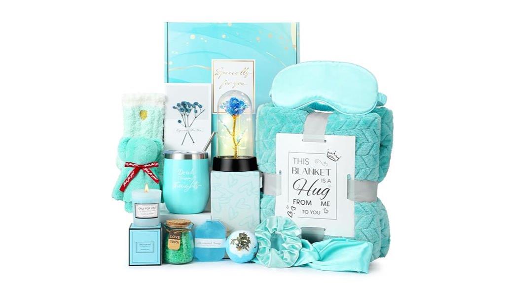 spa birthday gift basket