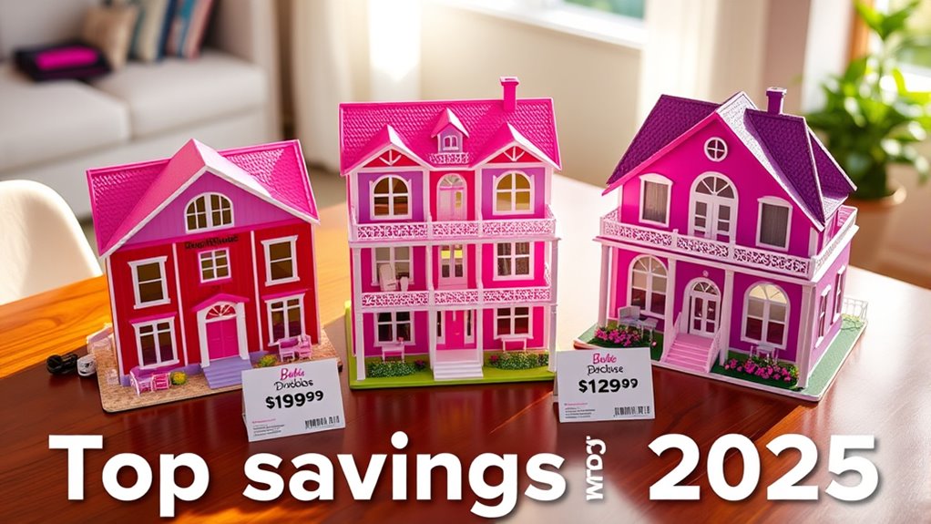 top 2025 barbie dreamhouse deals