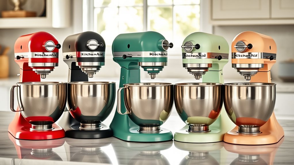 top 2025 kitchenaid colors