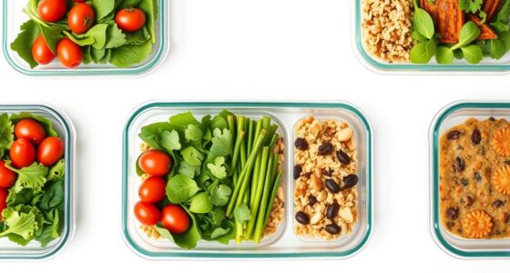 top glass meal containers