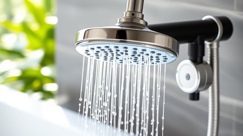 water filtration and spray options