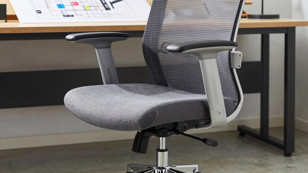 adjustable supportive drafting chair
