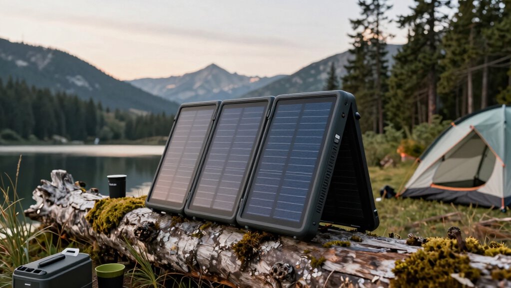 camping solar power bank selection