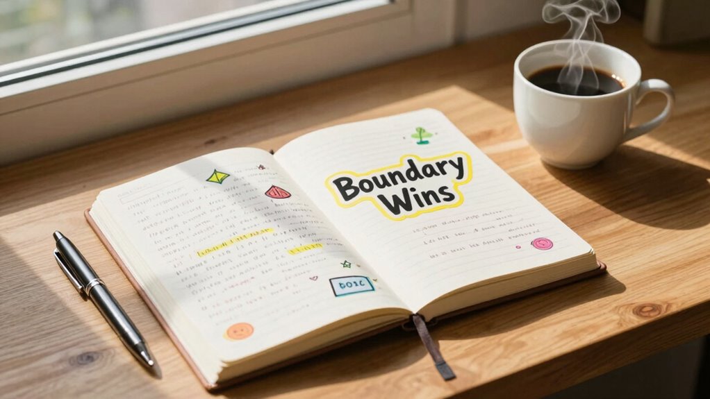 celebrating small boundary wins