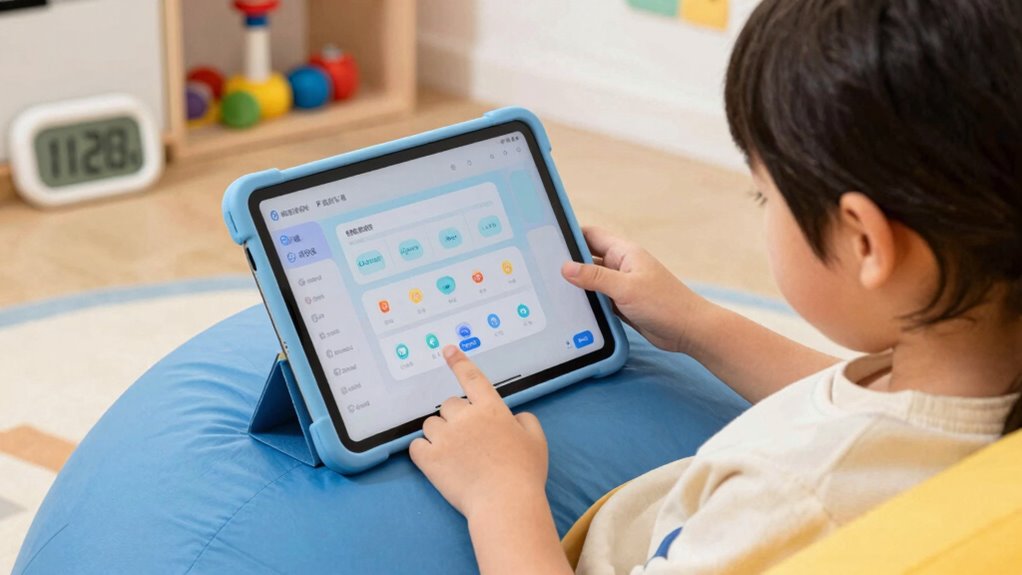 child friendly tablet features