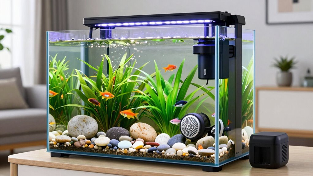choosing suitable beginner aquarium kits