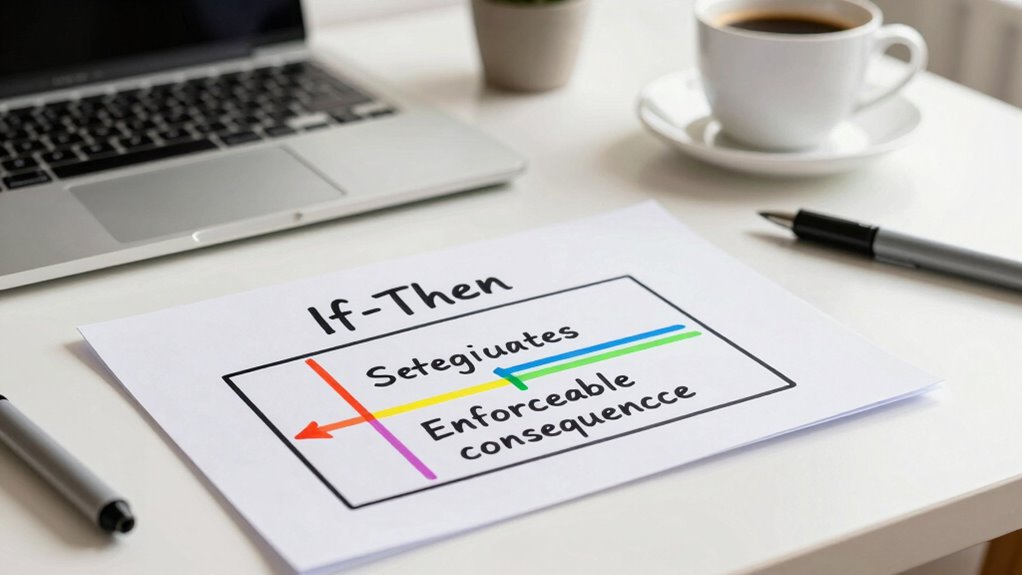 clear precise boundary language