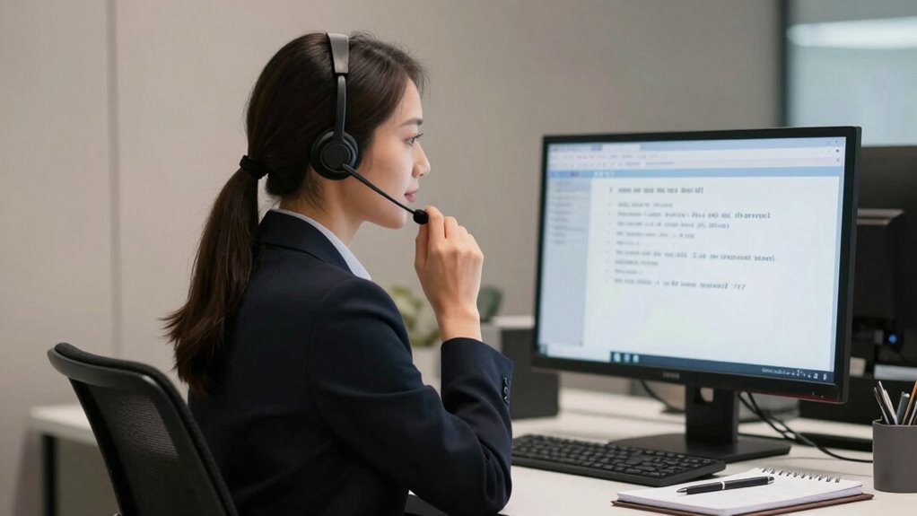 confident respectful call closure