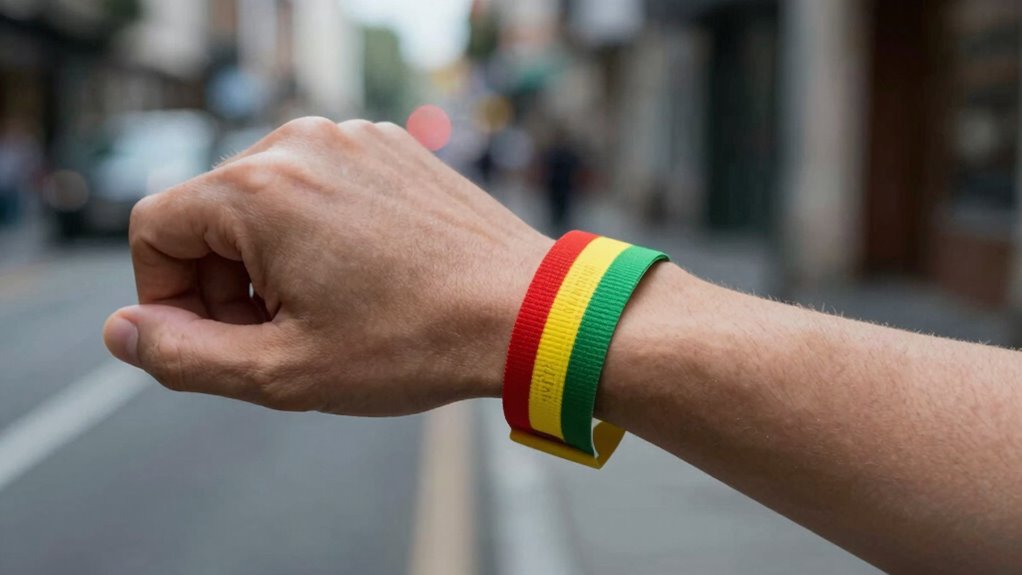 discreetly signal for help