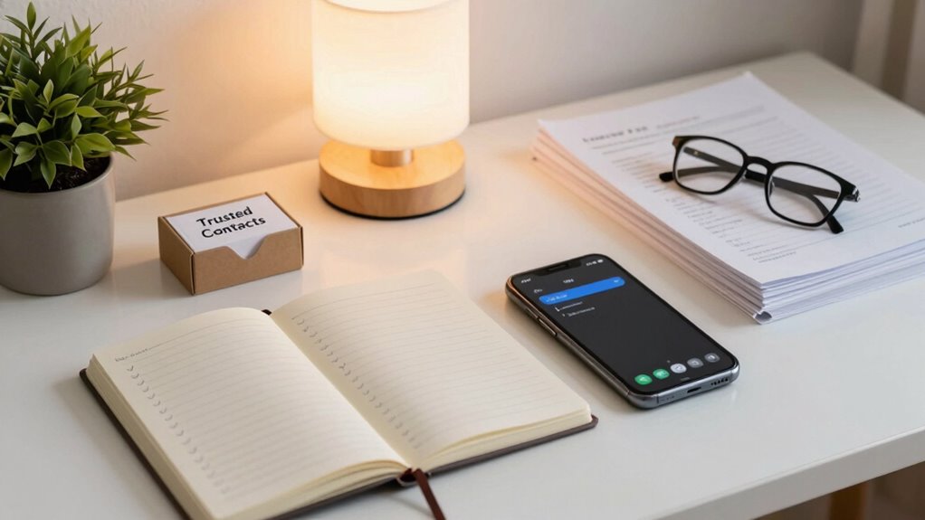 inform contacts establish boundaries