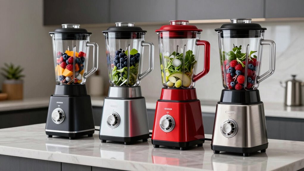 key blender selection factors