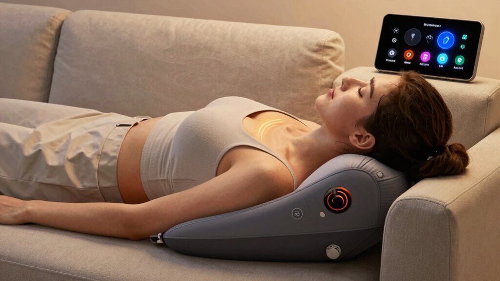 massage tech heat adjust