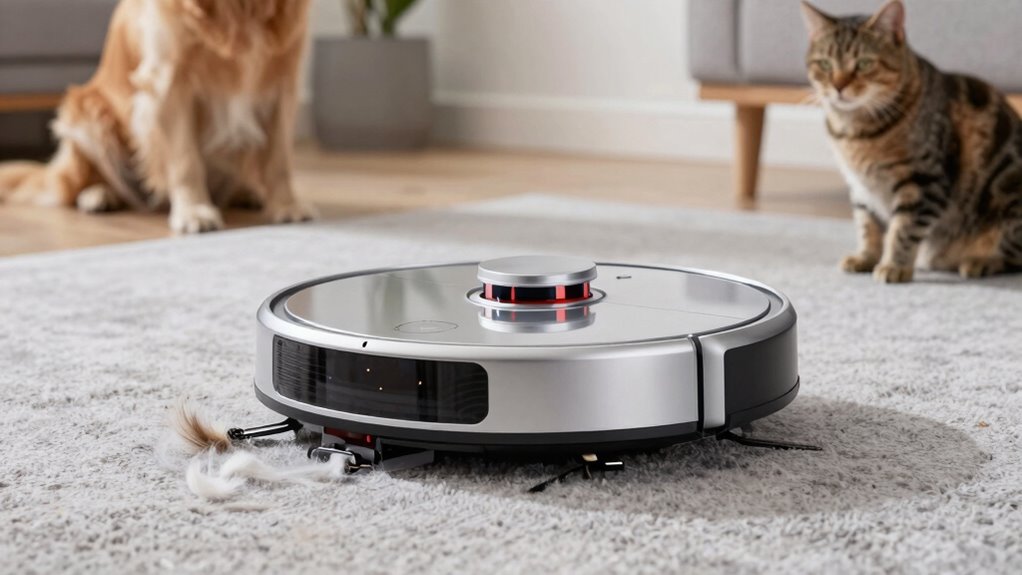 pet hair cleaning features
