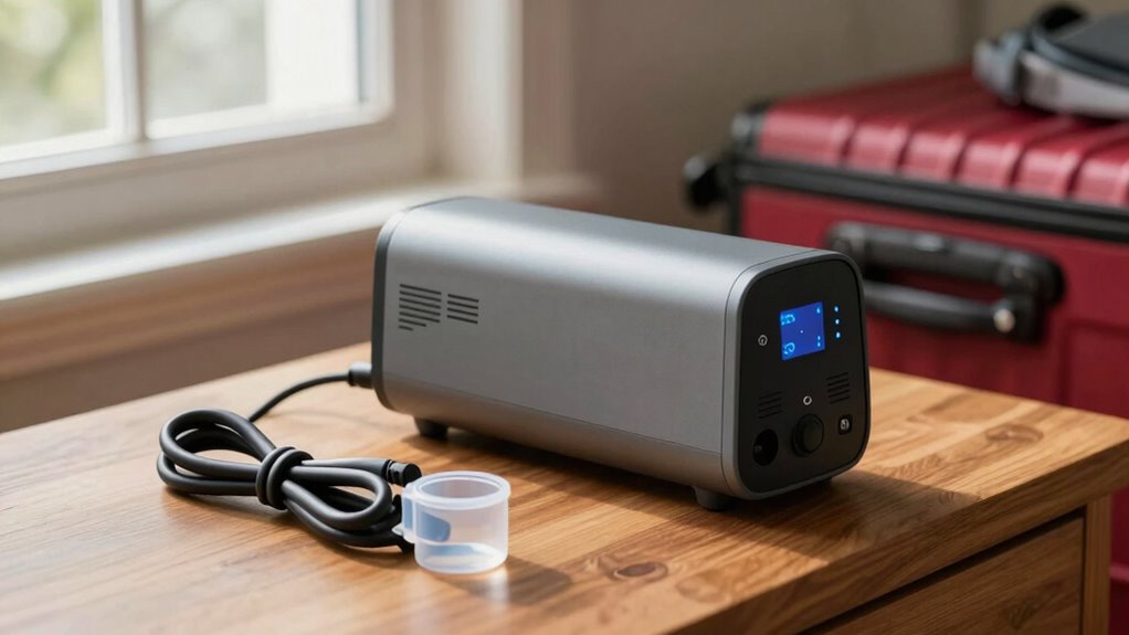 portable quiet feature rich device