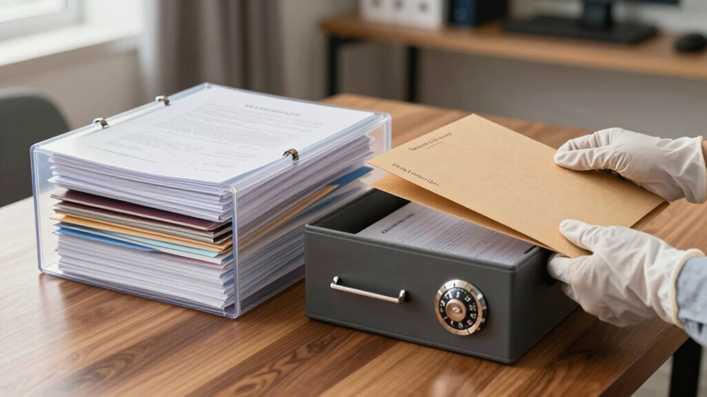 secure digital and physical records