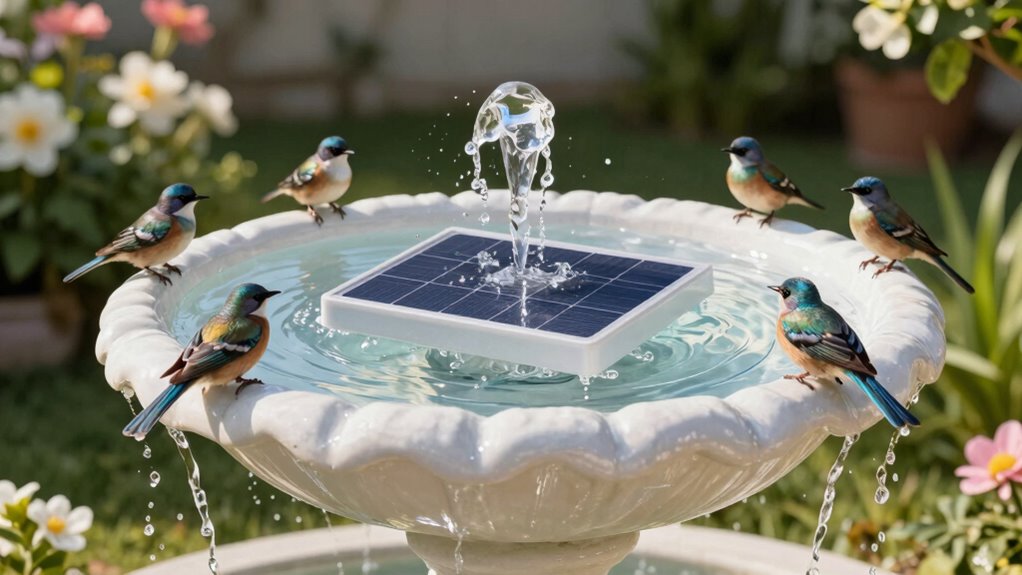 selecting ideal solar fountain
