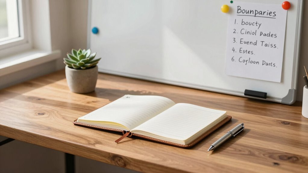 set clear flexible boundaries