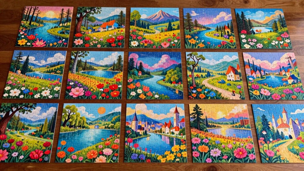 top 15 adult 500 piece puzzles