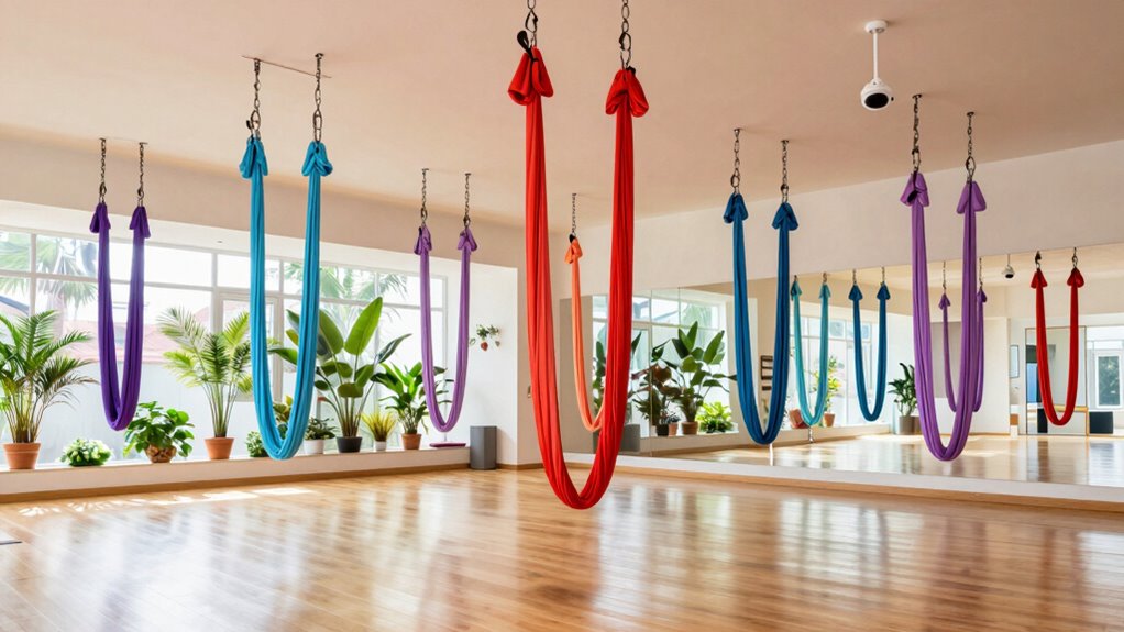 top aerial yoga swing sets
