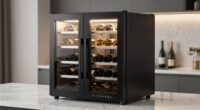 top dual zone wine coolers