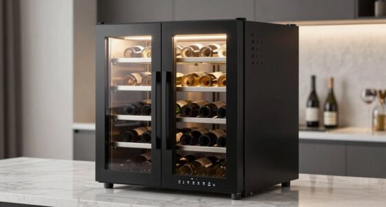 top dual zone wine coolers