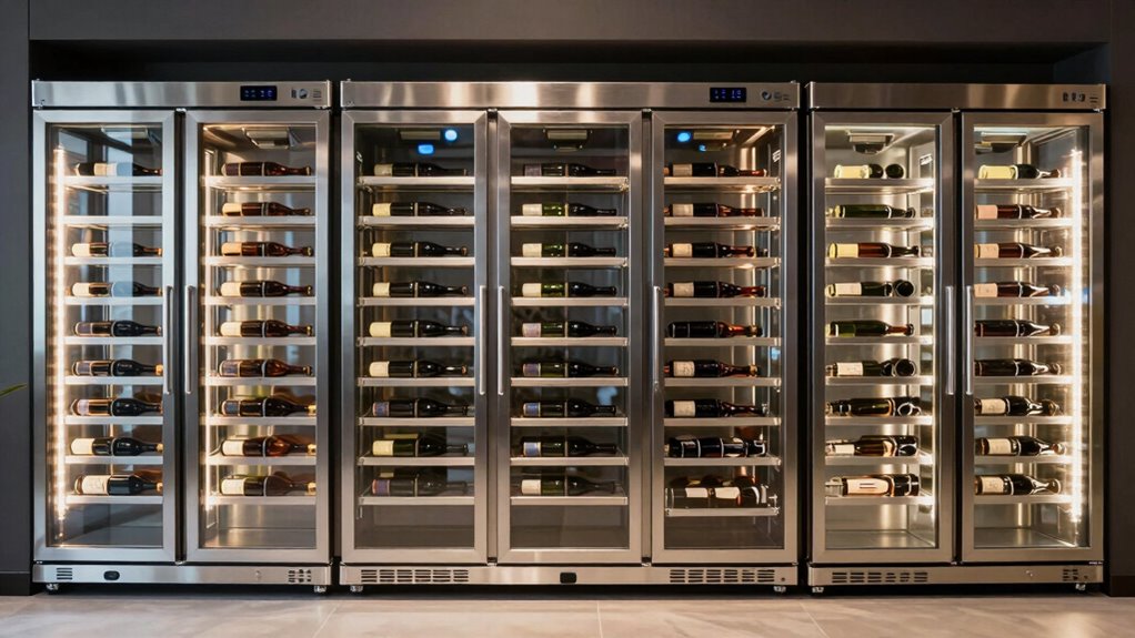 top dual zone wine coolers