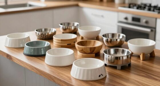 top elevated dog bowls